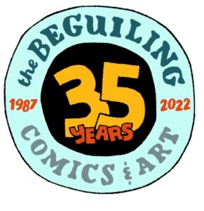 The Beguiling Comics and Art 35th anniversary logo